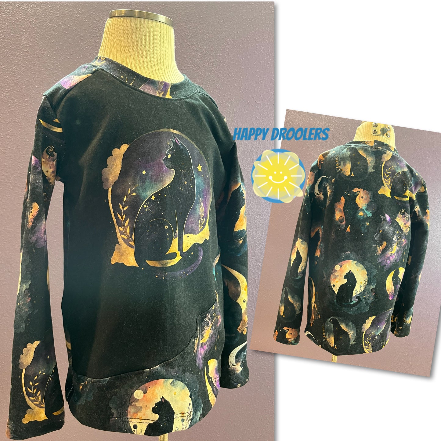 Spooky Cats Long Sleeves