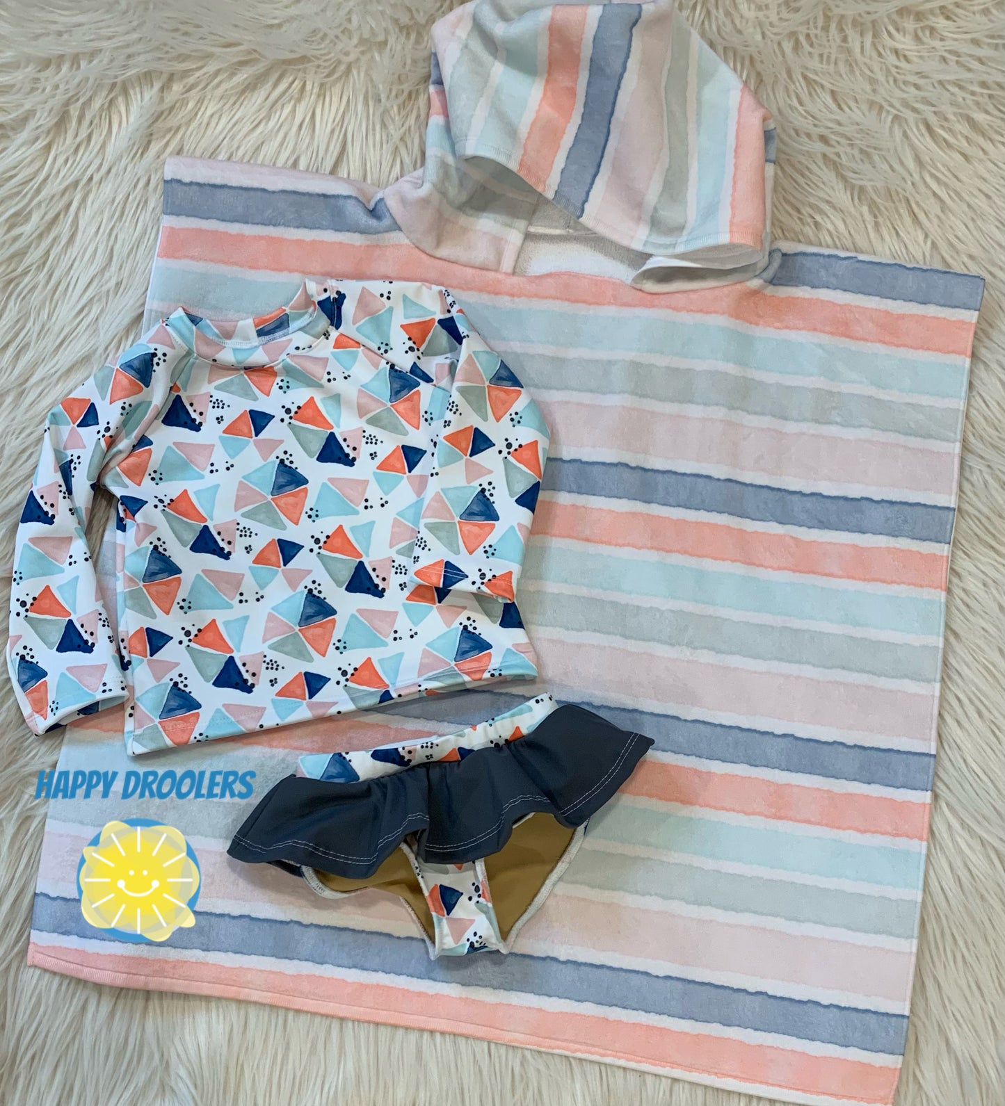 Hooded Poncho Swim Towel