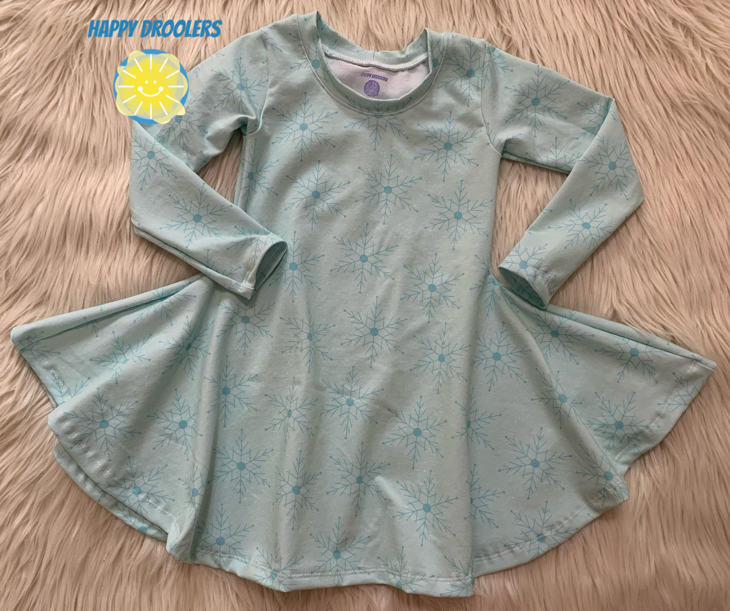 Snowflakes Twirl Dress