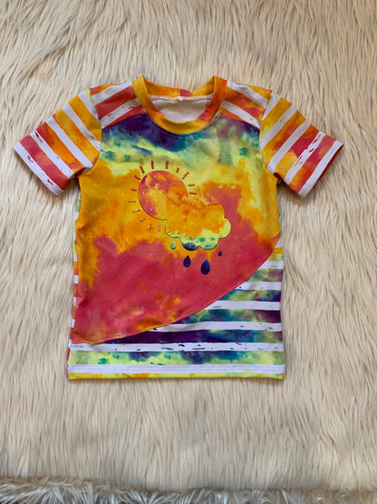 Rainbow Ice-Dye Tees