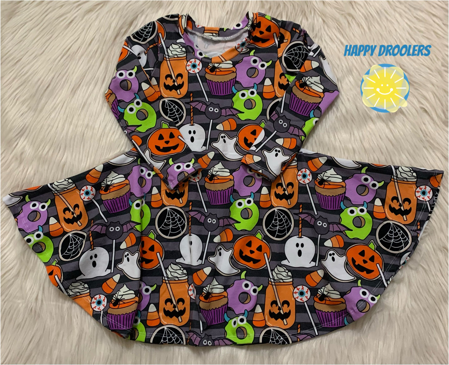 Halloween Treats Twirl Dresses