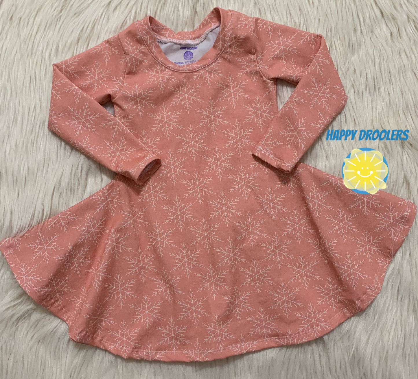 Snowflakes Twirl Dress