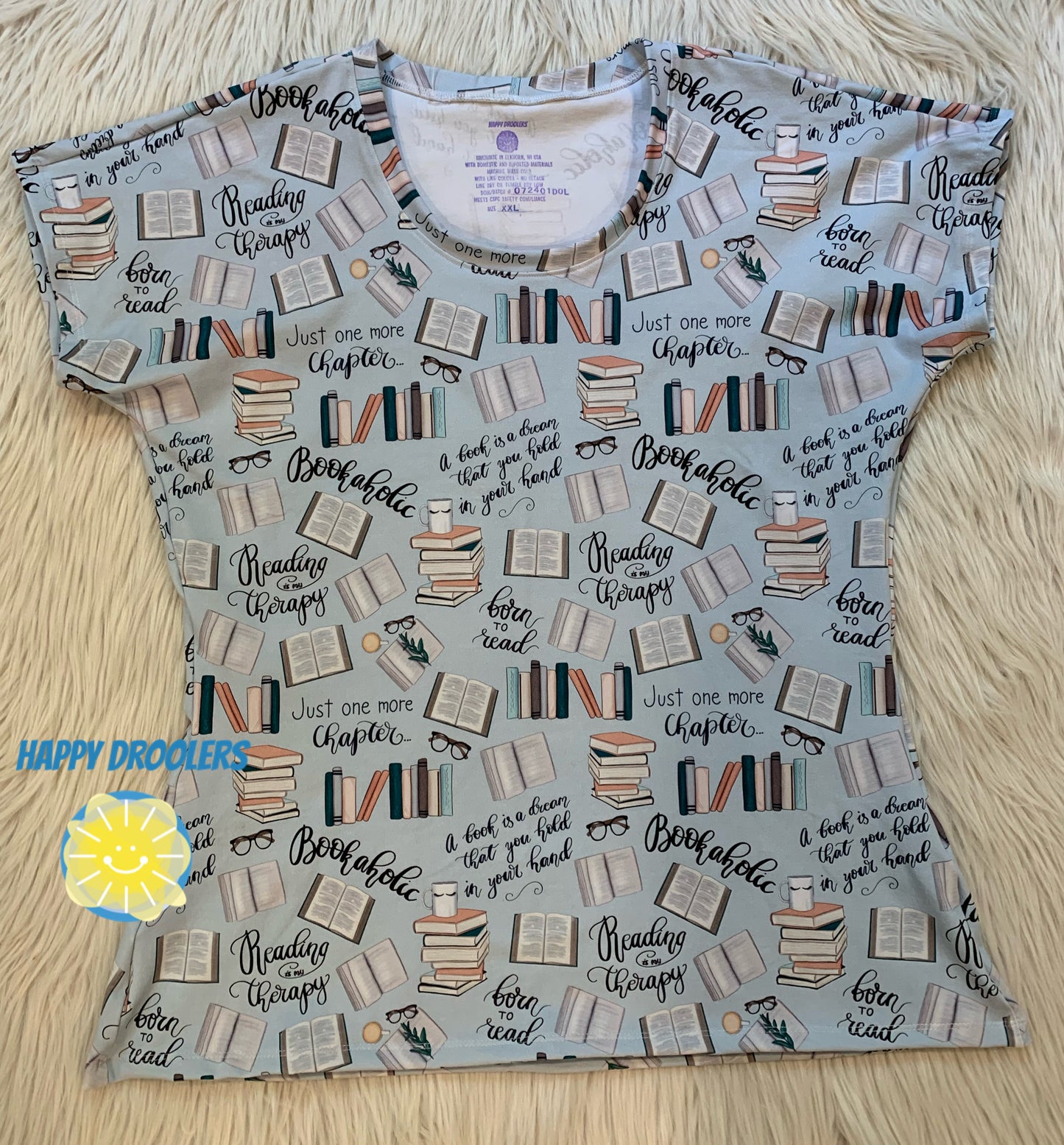 Bookaholic Dolman Top