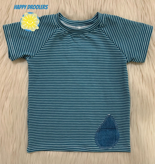 Raindrop Striped Tee Sz 2/3