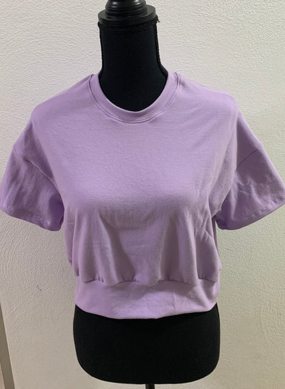 RTS Lavender Crop Top