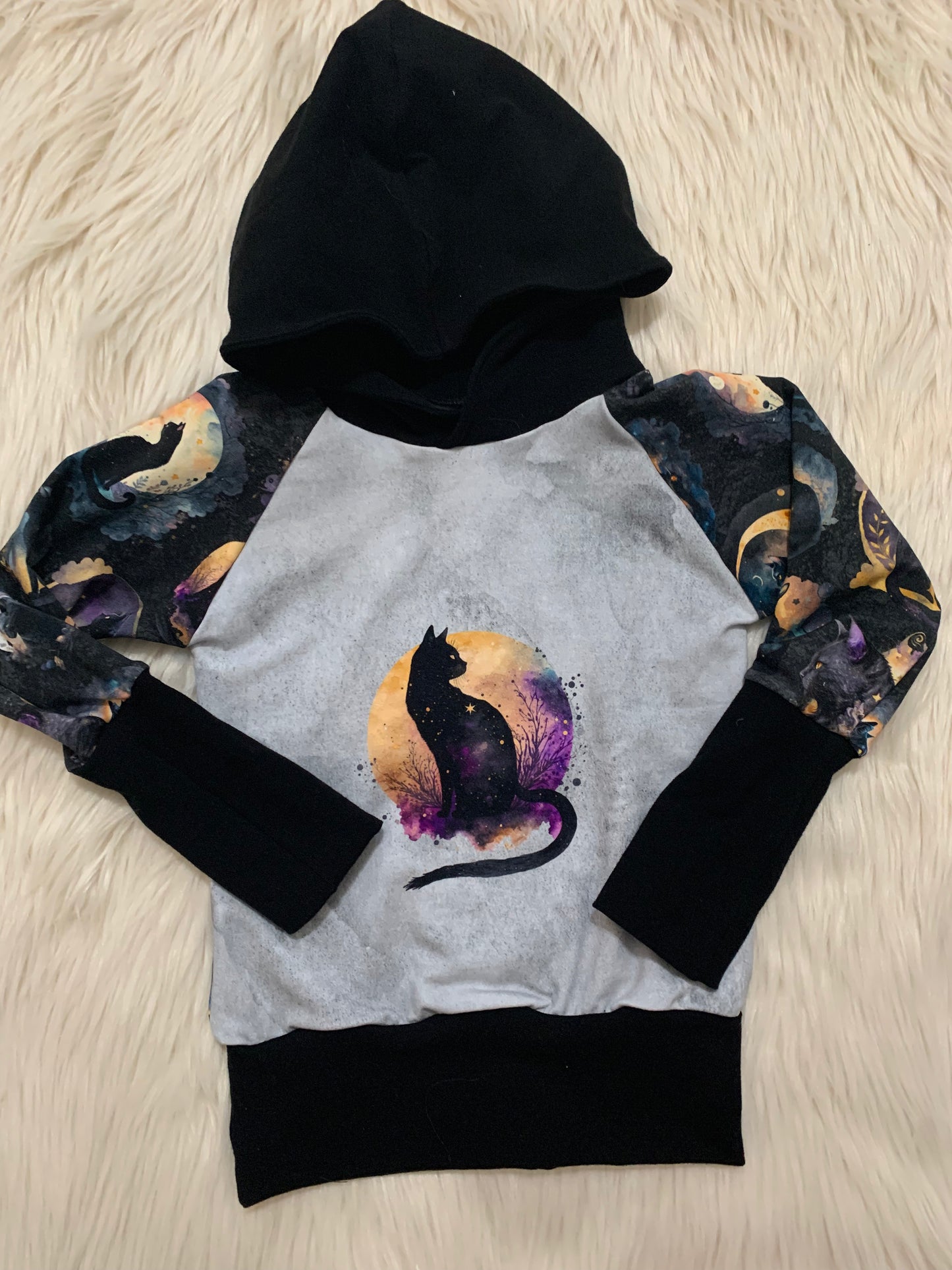 Spooky Cat Hoodies