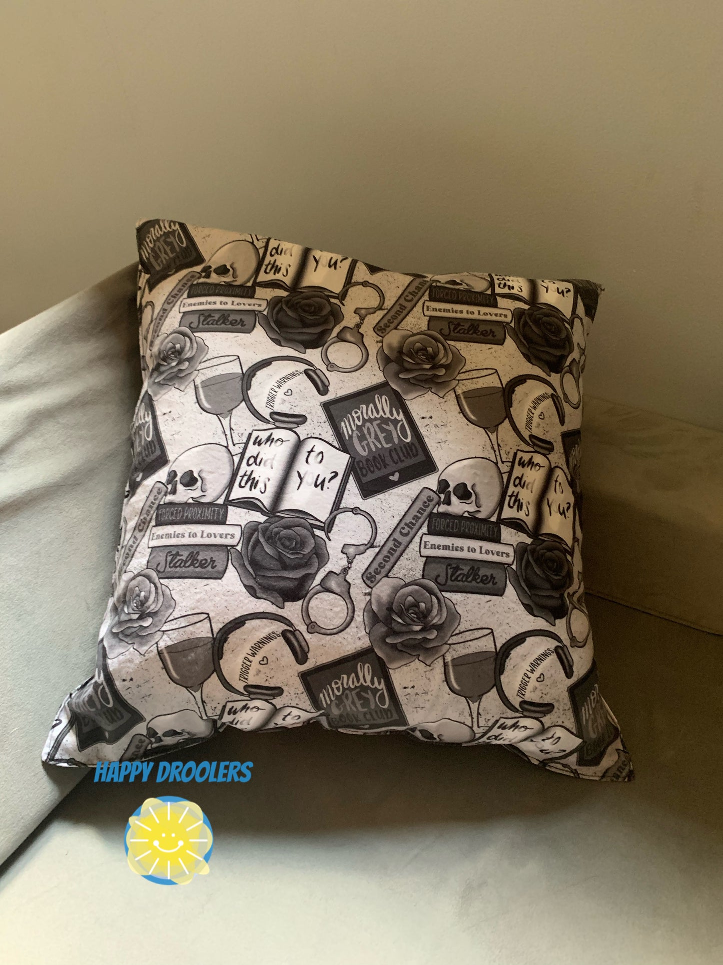 Morally Grey Book Club Pillow