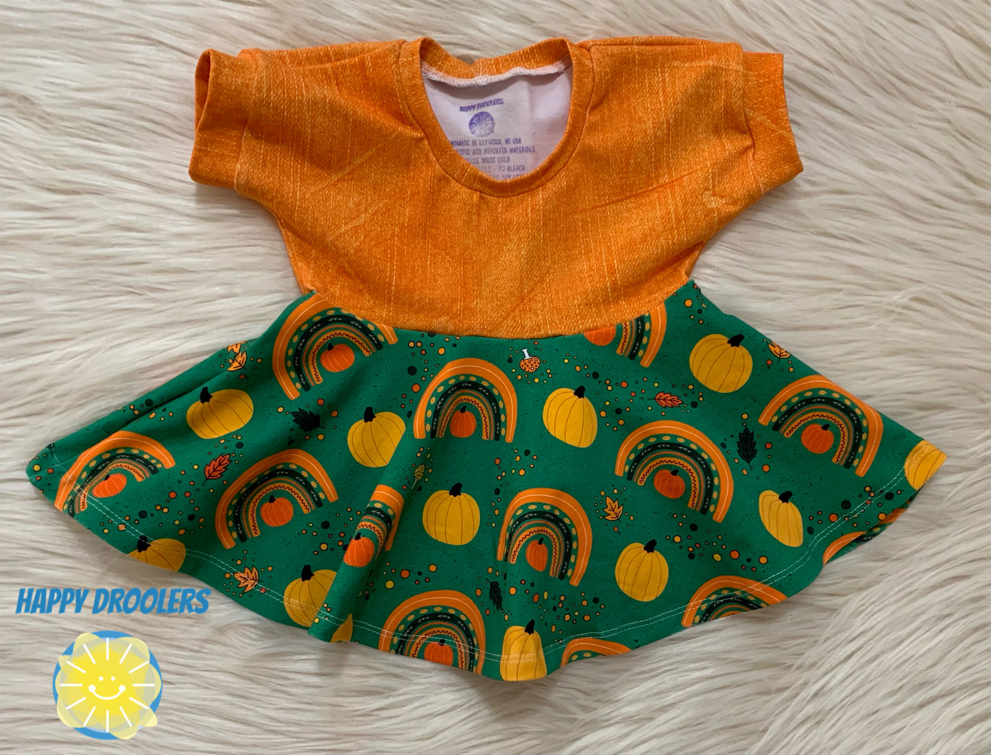 Pumpkin Tunic Twirl Sz 18/24m