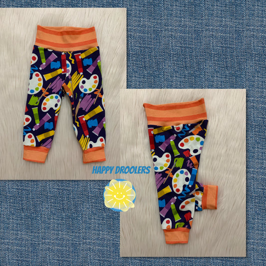 Art Palette Joggers sz 6-12m