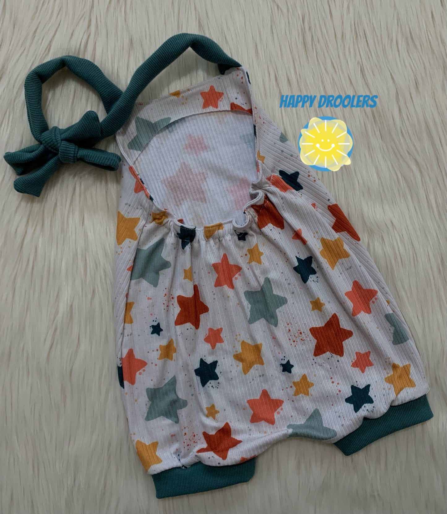 Oh My Stars Halter Romper Sz 12/18m