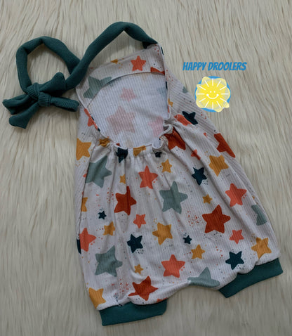 Oh My Stars Halter Romper Sz 12/18m